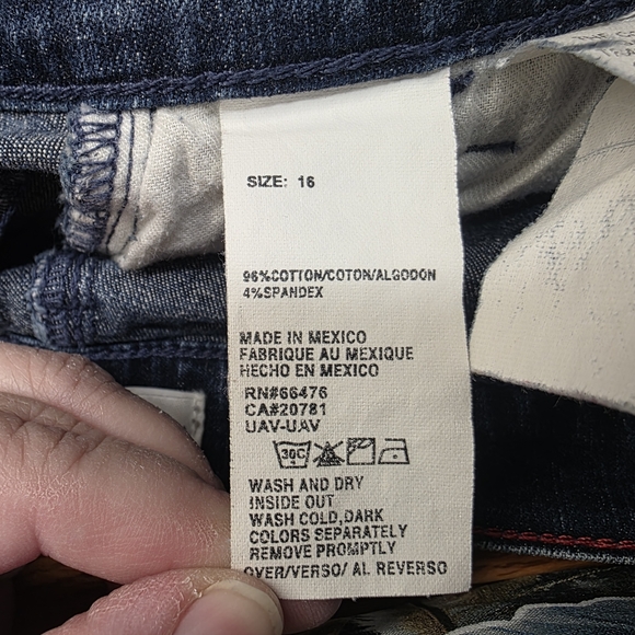 Tommy Hilfiger Blue Denim Jean Skirt Size 16 - Picture 8 of 10